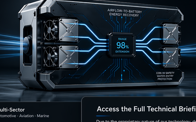 Illustration of the VDV Technologies power pack platform